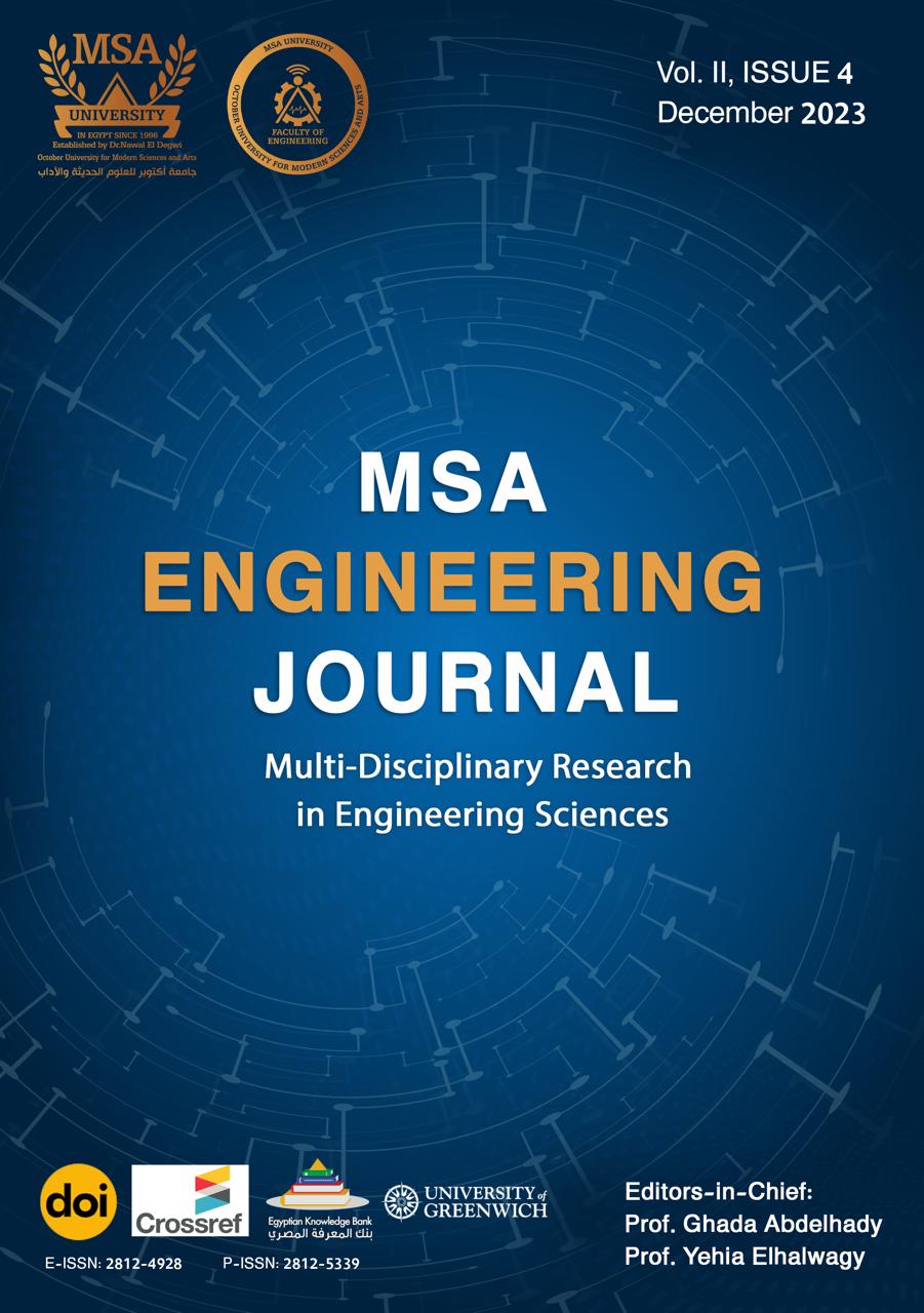 MSA Engineering Journal