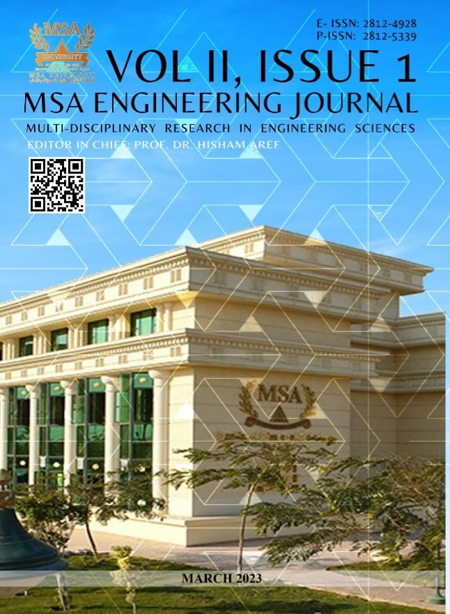 MSA Engineering Journal